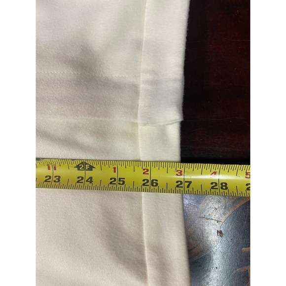 Max Mara Cream 100% Virgin Wool Pencil Skirt Classic Career Minimalist Luxury 8 - Picture 7 of 7